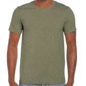 Gildan SoftStyle® Adult T-Shirt - Heather Military Green Size S