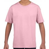 Gildan Kids SoftStyle® Youth T-Shirt - Light Pink Size 12=XL