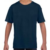 Gildan Kids SoftStyle® Youth T-Shirt - Navy Size 12=XL