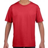 Gildan Kids SoftStyle® Youth T-Shirt - Red Size 12=XL