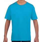 Gildan Kids SoftStyle® Youth T-Shirt - Sapphire Blue Size 12=XL