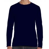 Gildan SoftStyle® Long Sleeve T-Shirt - Navy Size XXL