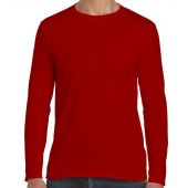 Gildan SoftStyle® Long Sleeve T-Shirt - Red Size XXL
