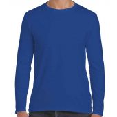Gildan SoftStyle® Long Sleeve T-Shirt - Royal Blue Size XXL
