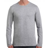 Gildan SoftStyle® Long Sleeve T-Shirt - Sport Grey Size XXL