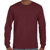 Gildan Ultra Cotton™ Long Sleeve T-Shirt - Maroon Size XXL