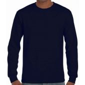 Gildan Ultra Cotton™ Long Sleeve T-Shirt - Navy Size XXL