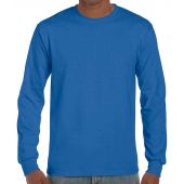 Gildan Ultra Cotton™ Long Sleeve T-Shirt - Royal Blue Size XXL