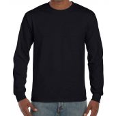 Gildan Hammer Heavyweight Long Sleeve T-Shirt - Black Size 4XL