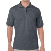 Gildan DryBlend® Jersey Polo Shirt - Dark Heather Size 3XL