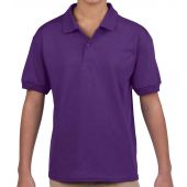 Gildan Kids DryBlend® Jersey Polo Shirt - Purple Size 12=XL