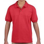 Gildan Kids DryBlend® Jersey Polo Shirt - Red Size 12=XL