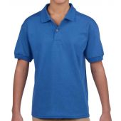 Gildan Kids DryBlend® Jersey Polo Shirt - Royal Blue Size 12=XL