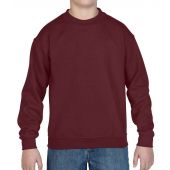 Gildan Kids Heavy Blend™ Drop Shoulder Sweatshirt - Maroon Size 12=XL