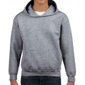 Gildan Kids Heavy Blend™ Hooded Sweatshirt - Graphite Heather Size 12=XL
