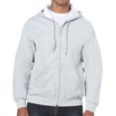 Gildan Heavy Blend™ Zip Hooded Sweatshirt - Ash Size XXL
