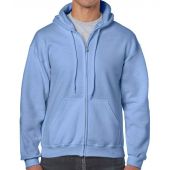 Gildan Heavy Blend™ Zip Hooded Sweatshirt - Carolina Blue Size XXL