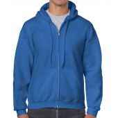 Gildan Heavy Blend™ Zip Hooded Sweatshirt - Royal Blue Size 5XL