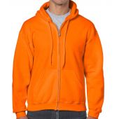 Gildan Heavy Blend™ Zip Hooded Sweatshirt - S Orange Size S