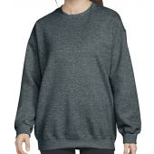 Gildan SoftStyle® Midweight Crew Neck Sweatshirt - Dark Heather Size 4XL