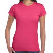 Gildan Ladies SoftStyle® T-Shirt - Heliconia Size XXL