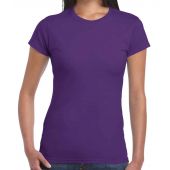 Gildan Ladies SoftStyle® T-Shirt - Purple Size XXL