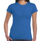 Gildan Ladies SoftStyle® T-Shirt - Royal Blue Size XXL