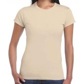 Gildan Ladies SoftStyle® T-Shirt - Sand Size XXL
