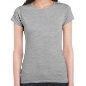 Gildan Ladies SoftStyle® T-Shirt - Sport Grey Size XXL