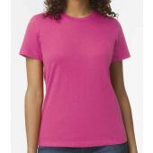 Gildan Ladies SoftStyle® Midweight T-Shirt - Heliconia Size XXL