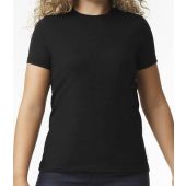 Gildan Ladies SoftStyle® Midweight T-Shirt - Pitch Black Size XXL