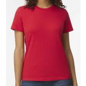 Gildan Ladies SoftStyle® Midweight T-Shirt - Red Size XXL