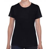 Gildan Ladies Heavy Cotton™ T-Shirt - Black Size XXL
