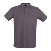 Henbury Modern Fit Cotton Piqué Polo Shirt - Charcoal Size 3XL