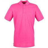 Henbury Modern Fit Cotton Piqué Polo Shirt - Fuchsia Size 3XL