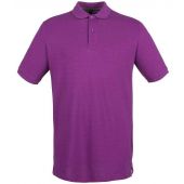 Henbury Modern Fit Cotton Piqué Polo Shirt - Magenta Size S