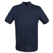 Henbury Modern Fit Cotton Piqué Polo Shirt - Oxford Navy Size 5XL
