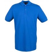 Henbury Modern Fit Cotton Piqué Polo Shirt - Royal Blue Size 5XL