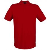 Henbury Modern Fit Cotton Piqué Polo Shirt - Vintage Red Size S
