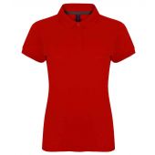 Henbury Ladies Modern Fit Cotton Piqué Polo Shirt - Classic Red Size XXL