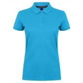 Henbury Ladies Modern Fit Cotton Piqué Polo Shirt - Sapphire Blue Size XXL