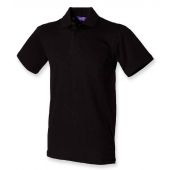 Henbury Unisex Stretch Cotton Piqué Polo Shirt