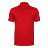 Henbury Slim Fit Stretch Microfine Piqué Polo Shirt - Red Size XXL
