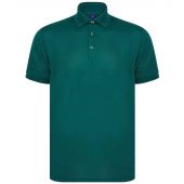 Henbury Recycled Polyester Piqué Polo Shirt - Bottle Green Size 4XL