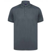 Henbury Recycled Polyester Piqué Polo Shirt - Charcoal Size 4XL