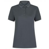 Henbury Ladies Recycled Polyester Polo Shirt - Charcoal Size 4XL
