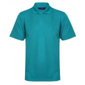 Henbury Coolplus® Wicking Piqué Polo Shirt - Bright Jade Size XS