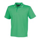 Henbury Coolplus® Wicking Piqué Polo Shirt - Kelly Green Size 3XL