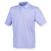 Henbury Coolplus® Wicking Piqué Polo Shirt - Lavender Size 3XL