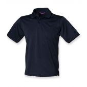 Henbury Coolplus® Wicking Piqué Polo Shirt - Oxford Navy Size 5XL